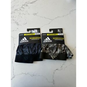 NWT Adidas Performance Quick-Dry Boxer Briefs 2 pairs Size XL